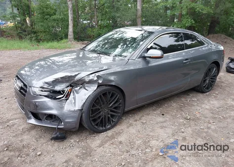 2014 Audi A5 2.0T Premium из США, поврежденный, VIN WAUCFAFR5EA062158